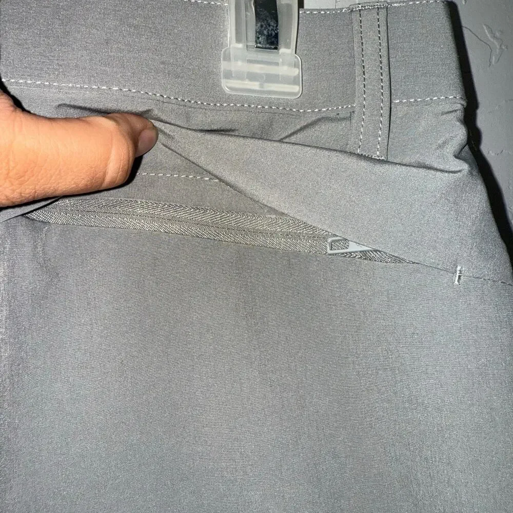 Fabletics The Only Tech Short, Grey, Size 30